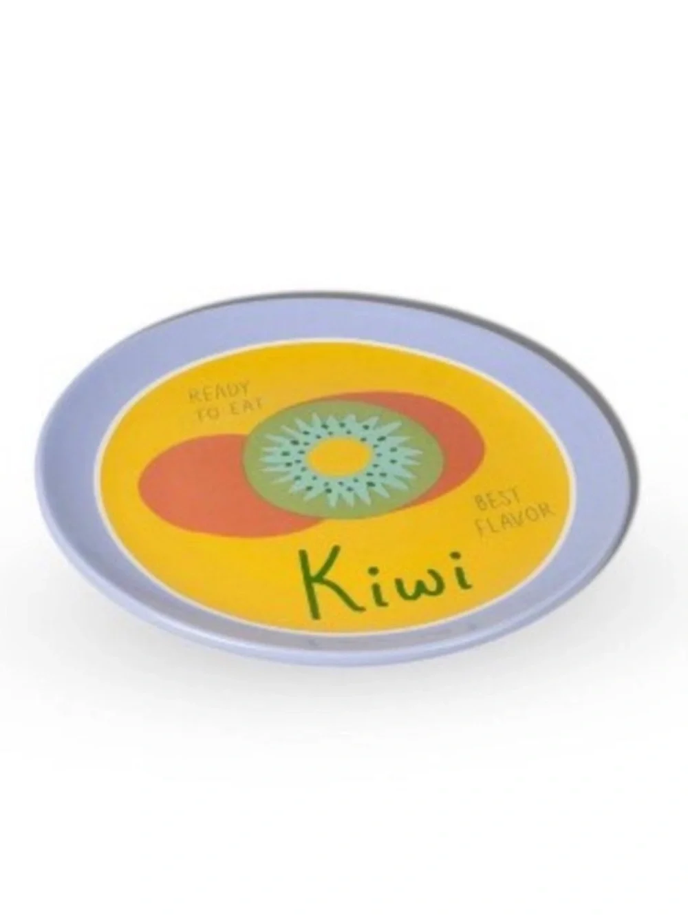 Kiwi Fruit Ceramic Decorative Plate Target Bullseye Playground Spring 2026